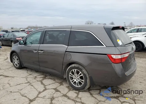 2013 Honda Odyssey Exl из США, поврежденный, VIN 5FNRL5H61DB024528
